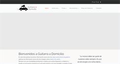 Desktop Screenshot of guitarraadomicilio.com