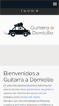 Mobile Screenshot of guitarraadomicilio.com