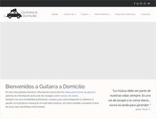 Tablet Screenshot of guitarraadomicilio.com